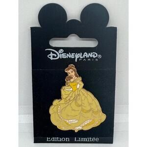 Disneyland Paris Beauty and the Beast Belle Trading Pin LE 2000